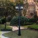 Durable Black Outdoor Pole Light with Rust-Proof Design, Waterproof Garden Lamp Post, Easy Installation for All Weather Conditions-ErisView-4