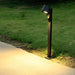 Durable Die-Cast Aluminum Lawn Lamp with Optical Lens, Waterproof, Dustproof, Easy to Install for Gardens, Villas, Parks, and Courtyards-ErisView-5