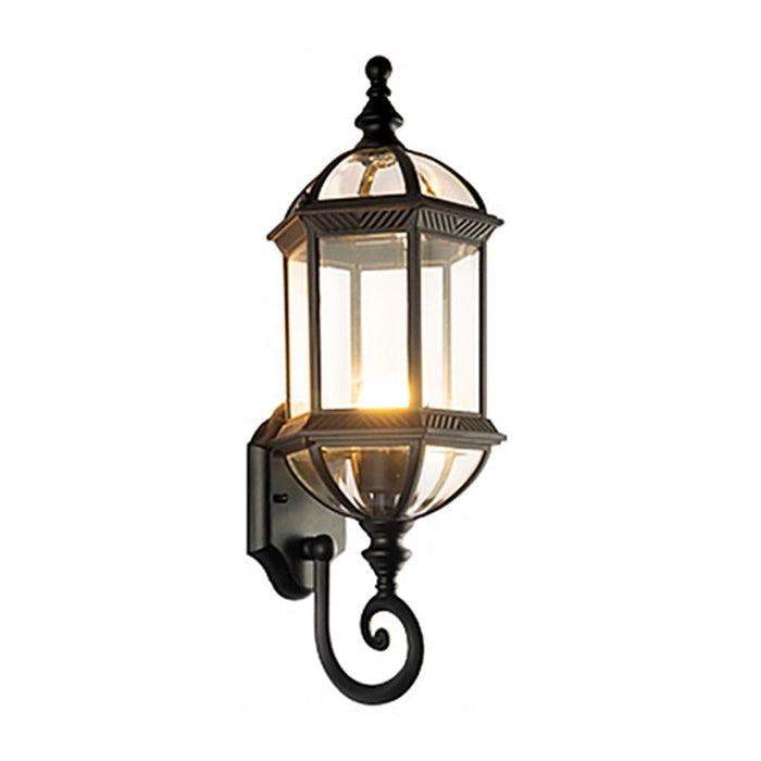 Durable Die-Cast Aluminum Outdoor Light with E27 Warm Light Source, Waterproof and Rustproof, Classic Style for Traditional and Modern Homes-ErisView-7