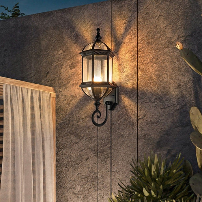 Durable Die-Cast Aluminum Outdoor Light with E27 Warm Light Source, Waterproof and Rustproof, Classic Style for Traditional and Modern Homes-ErisView-16