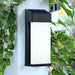 Durable Die-Cast Aluminum Outdoor Wall Light with Frosted Glass, High-Efficiency Solar Panel, and Long-Lasting LED for Porch or Garden-ErisView-3