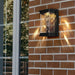 Durable Die-Cast Aluminum Outdoor Wall Light with IP65 Waterproof Driver and Stone Textured Glass Lampshade for Bright, Eye-Catching Illumination-ErisView-3