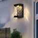 Durable Die-Cast Aluminum Outdoor Wall Light with IP65 Waterproof Driver and Stone Textured Glass Lampshade for Bright, Eye-Catching Illumination-ErisView-4