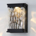 Durable Die-Cast Aluminum Outdoor Wall Light with IP65 Waterproof Driver and Stone Textured Glass Lampshade for Bright, Eye-Catching Illumination-ErisView-7