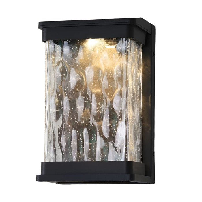 Durable Die-Cast Aluminum Outdoor Wall Light with IP65 Waterproof Driver and Stone Textured Glass Lampshade for Bright, Eye-Catching Illumination-ErisView-8