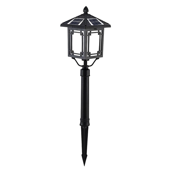 Durable Die Cast Aluminum Solar Pathway Light with High Transmittance Glass, Auto On/Off, 3 Switchable Colors, Waterproof for Year-Round Use-ErisView-14