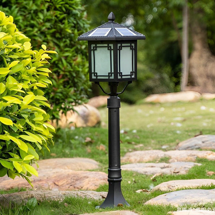 Durable Die Cast Aluminum Solar Pathway Light with High Transmittance Glass, Auto On/Off, 3 Switchable Colors, Waterproof for Year-Round Use-ErisView-6