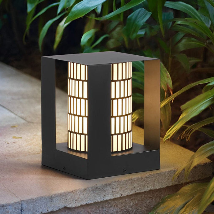 Durable Galvanized Outdoor Pathway Light with High Transmittance Acrylic Lampshade, Waterproof, Antirust, and Stylish for Porch, Garden, and Patio-ErisView-1