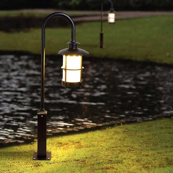 Durable IP54 Waterproof Outdoor Pathway Light with Sturdy Aluminum Body and High Transmittance Glass Shade for Garden, Patio, Yard, and Walkway-ErisView-11