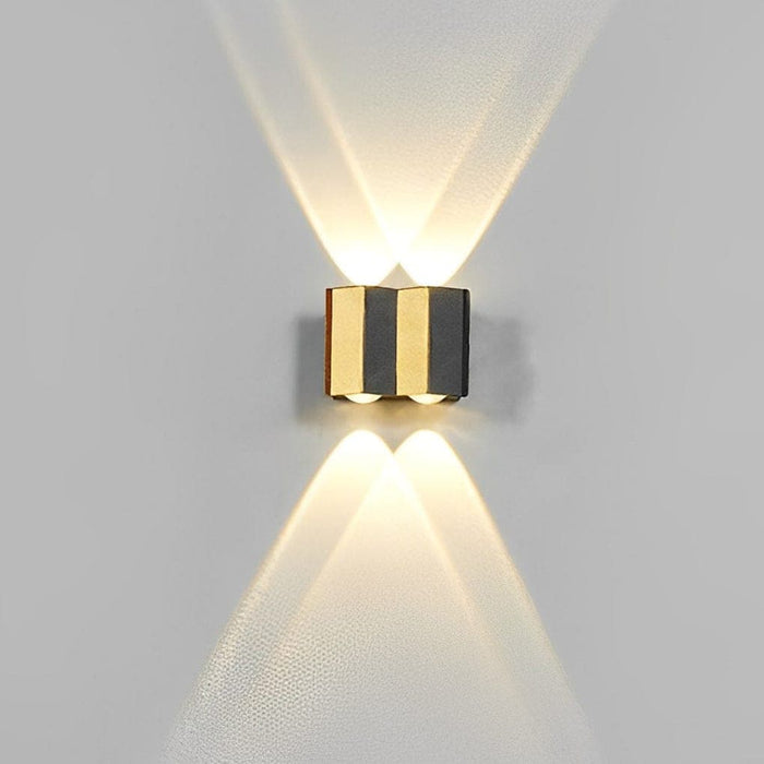 Durable IP65 Waterproof Up and Down Outdoor Wall Light with Anti-Rust Aluminum, Intelligent Control Circuit, and Fine Texture LED Wall Washer-ErisView-8