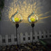 Durable Laser-Cut Iron Solar Garden Lights with Crackled Glass Ball Shade, Sun-Resistant, Automatic Charging, and Long-Lasting Outdoor Pathway Lamps-ErisView-27