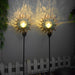 Durable Laser-Cut Iron Solar Garden Lights with Crackled Glass Ball Shade, Sun-Resistant, Automatic Charging, and Long-Lasting Outdoor Pathway Lamps-ErisView-31