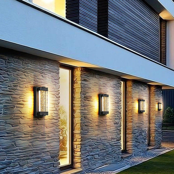 Durable Outdoor Crystal Bubble Wall Light, Waterproof, Dustproof, Anti-Rust, Bright & Comfortable Lighting for Modern Home Decor-ErisView-4