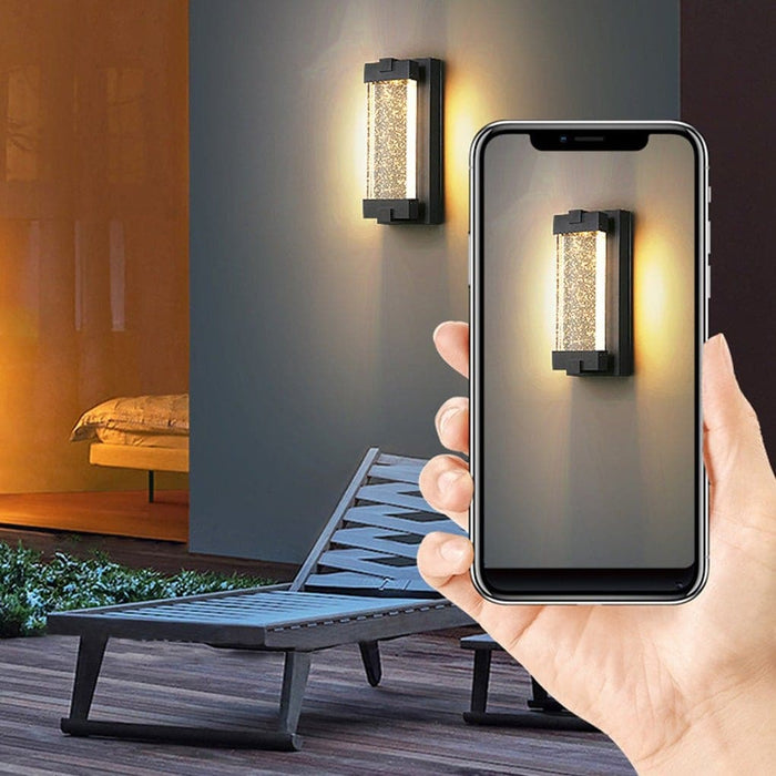 Durable Outdoor Crystal Bubble Wall Light, Waterproof, Dustproof, Anti-Rust, Bright & Comfortable Lighting for Modern Home Decor-ErisView-12