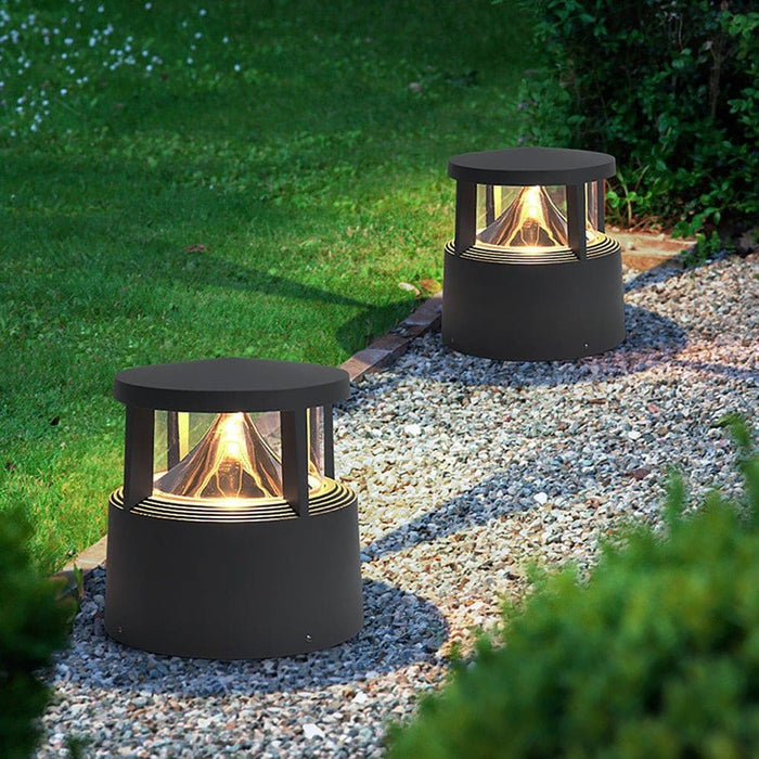 Durable Outdoor Light with Sandblasted Matte Finish, Waterproof, Dustproof, Rustproof, High Light Transmittance PC Lampshade, and Sealed Joints-ErisView-15