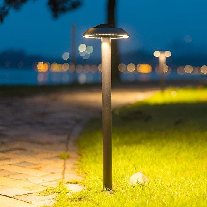 Durable Outdoor Mushroom LED Pathway Light with High Brightness, Low Energy Consumption, and IP65 Waterproof Rating for Various Environments-ErisView-1