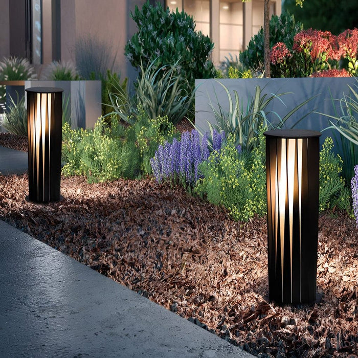 Durable Outdoor Solar Pathway Light with High Transmittance Acrylic Lampshade, Energy-Saving LED, and Waterproof Metal Body for American Homes-ErisView-4