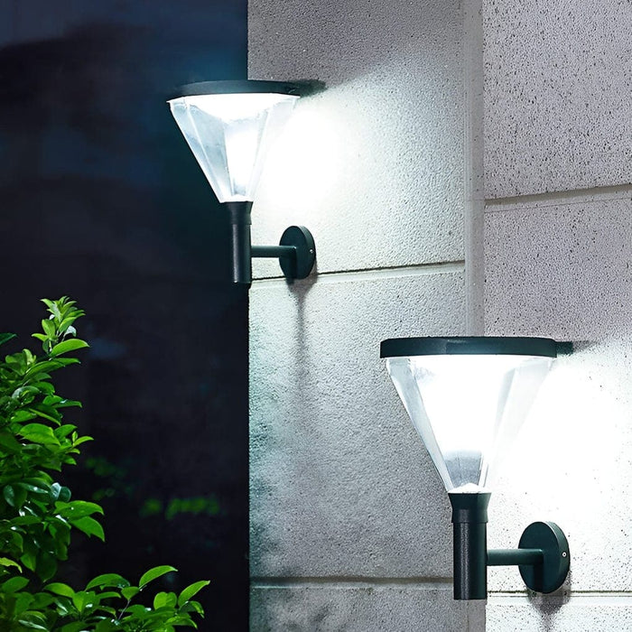 Durable Outdoor Solar Wall Light with Fast Charging, Waterproof Design, and High Stability, Rust-Proof, Long-Lasting Porch Light for American Homes-ErisView-2