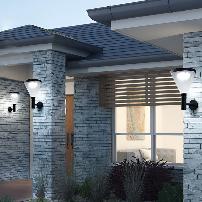 Durable Outdoor Solar Wall Light with Fast Charging, Waterproof Design, and High Stability, Rust-Proof, Long-Lasting Porch Light for American Homes-ErisView-4