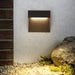 Durable Outdoor Square Step Light, Waterproof Design for All Weather Conditions, Ideal for Stairs, Gardens, Attics, and Basements-ErisView-1