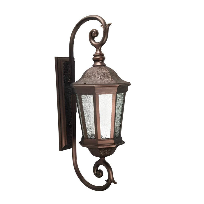 Durable Outdoor Wall Lamp with High-Transmittance Glass, Rustproof Die-Cast Aluminum, Retro Design, and E27 Lamp Head, Perfect for Elegant Outdoor Decor-ErisView-6