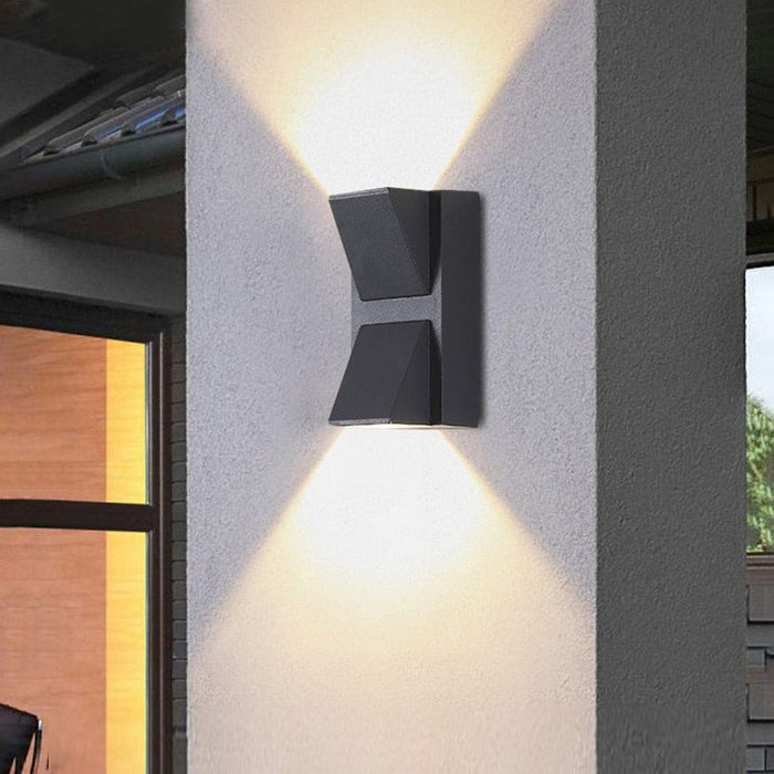 Durable Outdoor Wall Lamp with Thickened Aluminum Body, Efficient Heat Dissipation, Anti-Rust, IP65 Waterproof, Ideal for Indoor and Outdoor Use-ErisView-15