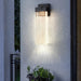 Durable Outdoor Wall Light with Bubble Crystal Lampshade, Waterproof Aluminum Body, Bright and Warm Lighting for All Weather Conditions-ErisView-16