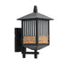 Durable Outdoor Wall Light with Die-Cast Aluminum and Frosted Glass, Waterproof, Rustproof, Wired and Solar Options for Porch and Patio-ErisView-7