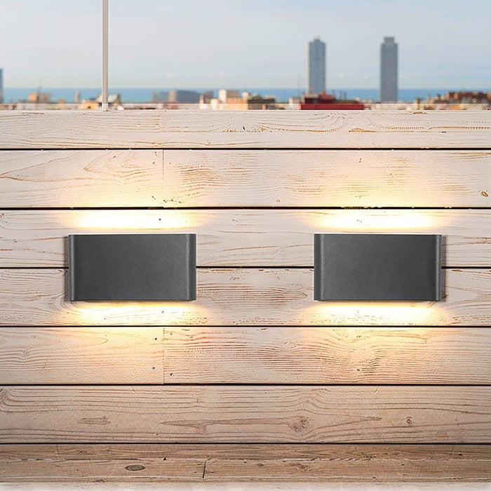 Durable Outdoor Wall Light with Energy-Saving LED, High Transmittance Glass, and Superior Waterproof Performance, Ideal for Any Space-ErisView-9