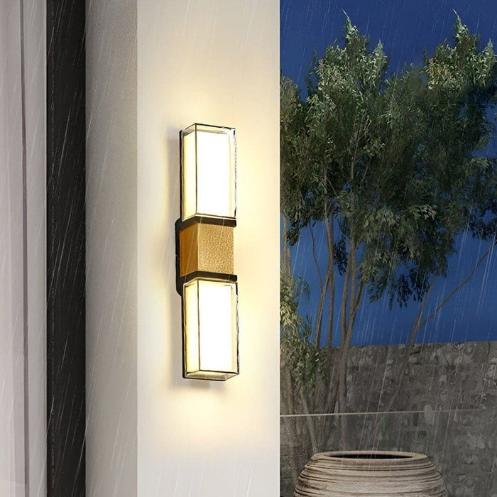 Durable Outdoor Wall Sconce with High Light Transmission Acrylic Lampshade, Rustproof Aluminum, Waterproof for Porch, Garden, and Terrace-ErisView-5