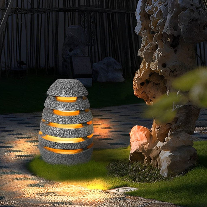 Durable Resin and Acrylic Pathway Light with E27 Base, Weatherproof for Lawn, Park, and Villa, LED Compatible, No Rust or Fading-ErisView-13