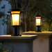 Durable Rustproof Iron Garden Light with Handmade Glass Lampshade, Superior Waterproof Performance, Available in Three Heights for Outdoor Pathways-ErisView-15