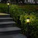 Durable Rustproof Iron Garden Light with Handmade Glass Lampshade, Superior Waterproof Performance, Available in Three Heights for Outdoor Pathways-ErisView-18