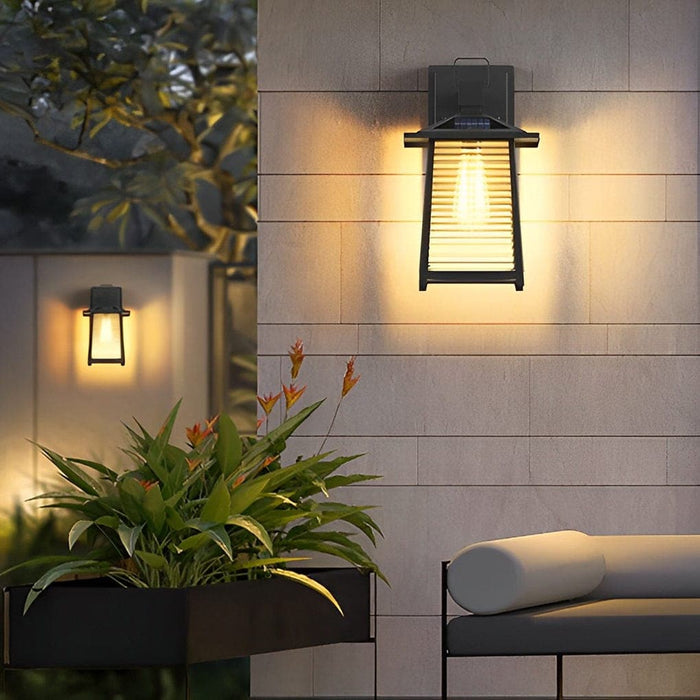 Durable Smart Solar Outdoor Wall Light with High-Efficiency Charging, Rustproof Aluminum Body, and Automatic Day-Night Functionality-ErisView-2