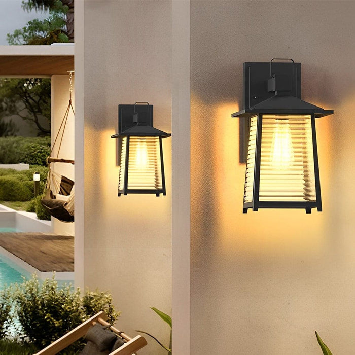 Durable Smart Solar Outdoor Wall Light with High-Efficiency Charging, Rustproof Aluminum Body, and Automatic Day-Night Functionality-ErisView-3