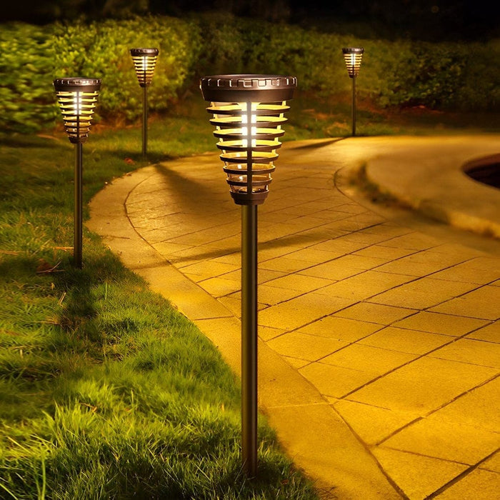 Durable Solar Lawn Lamp with Bright, Non-Dazzling Light, Perfect for Garden, Lawn, Yard Decoration, Automatic On/Off, Weather-Resistant, Long Battery Life-ErisView-5