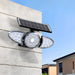 Durable Solar Motion Security Light with Adjustable LED Heads, Wide 120° Sensing Range, and Automatic Activation for Outdoor Spaces-ErisView-5