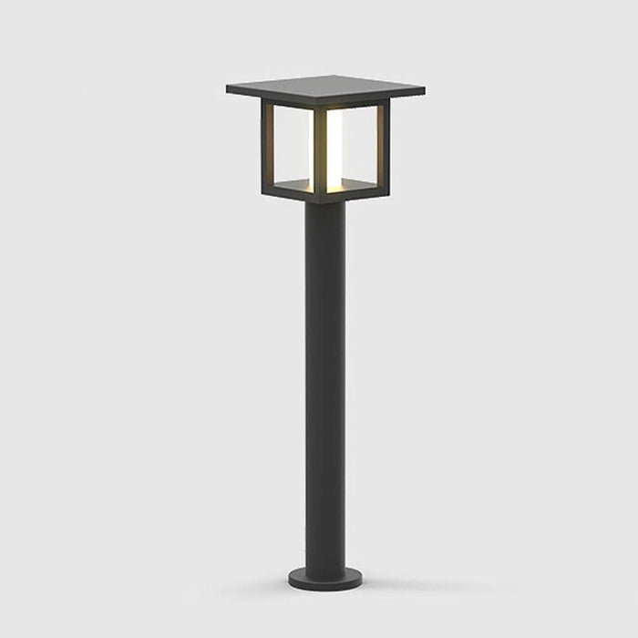 Durable Solar Outdoor Wall Light with Square Cutout Design, Dual Power Supply for Path, Patio, Courtyard, Walkway, and Garden-ErisView-11