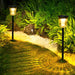 Durable Solar Pathway Light with Automatic Charging, Waterproof Design, and Multi-Use for Garden, Lawn, Camping, and Night Lighting-ErisView-2