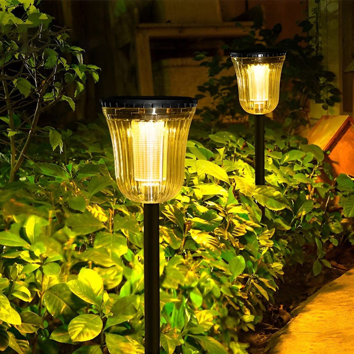 Durable Solar Pathway Light with Automatic Charging, Waterproof Design, and Multi-Use for Garden, Lawn, Camping, and Night Lighting-ErisView-3