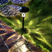 Durable Solar Pathway Lights, Waterproof, Rust-Proof Metal & Glass, Auto-Charging for Night Illumination, Perfect for Gardens & Patios-ErisView-2