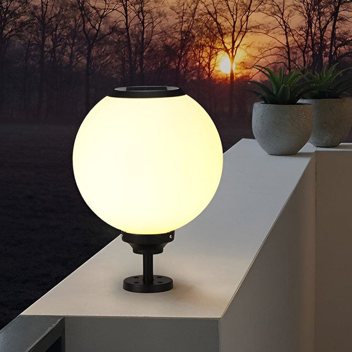 Durable Solar Post Cap Lights, Waterproof, Dustproof, Rustproof Aluminum Base with High Efficiency Charging & Tempered Glass Protection-ErisView-2