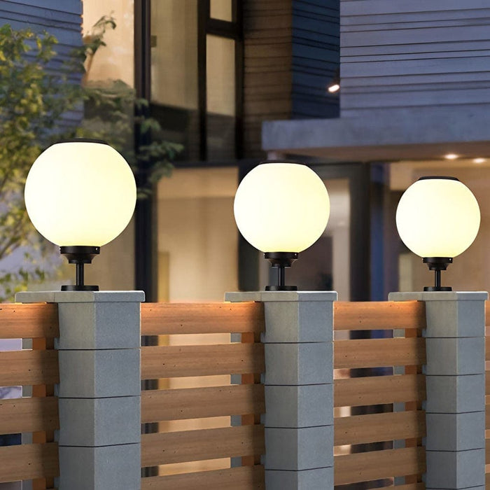 Durable Solar Post Cap Lights, Waterproof, Dustproof, Rustproof Aluminum Base with High Efficiency Charging & Tempered Glass Protection-ErisView-4