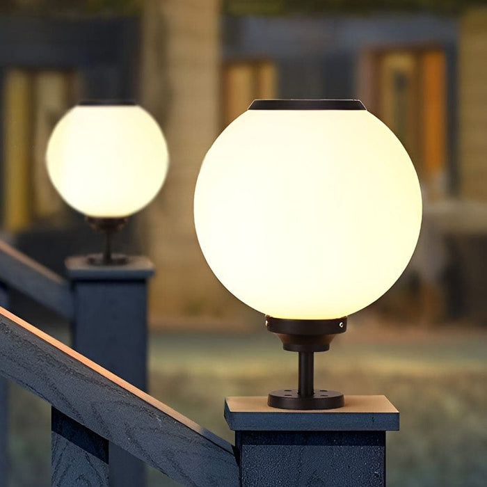 Durable Solar Post Cap Lights, Waterproof, Dustproof, Rustproof Aluminum Base with High Efficiency Charging & Tempered Glass Protection-ErisView-8