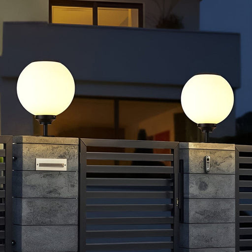 Durable Solar Post Cap Lights, Waterproof, Dustproof, Rustproof Aluminum Base with High Efficiency Charging & Tempered Glass Protection-ErisView-1