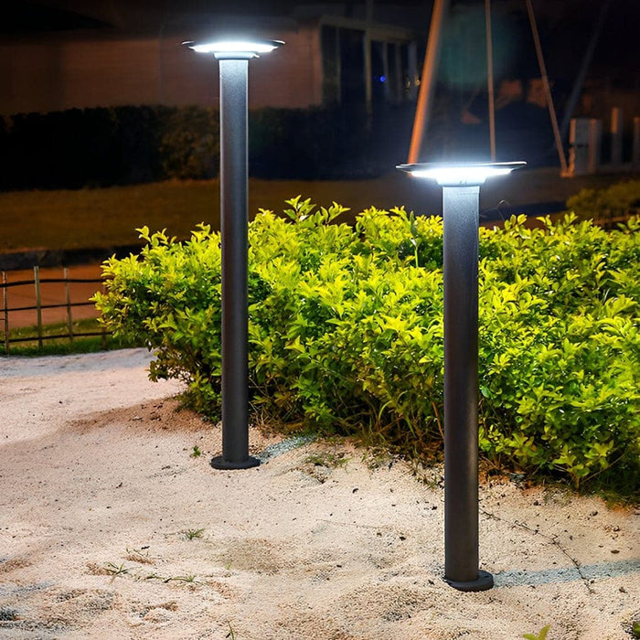 Durable Solar-Powered Outdoor Lawn Lamp with High-Efficiency Charging, Rust-Proof Design, and Dual Installation Options for American Gardens-ErisView-1