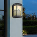 Durable Solar-Powered Outdoor Wall Lamp with Remote Control, Weatherproof Aluminum Design, Available in Three Sizes for Versatile Lighting-ErisView-6