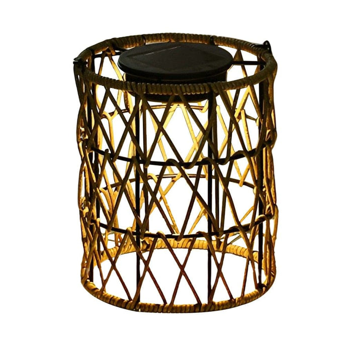 Durable Solar-Powered Rattan Outdoor Garden Light, Elegant, Weather-Resistant, and Energy-Saving Decoration for Yard and Home-ErisView-12