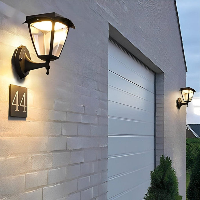 Durable Solar Wall Light with Intelligent Sensor, Fast Charging, Waterproof Die-Cast Aluminum, and High Transmittance PC Lampshade-ErisView-4