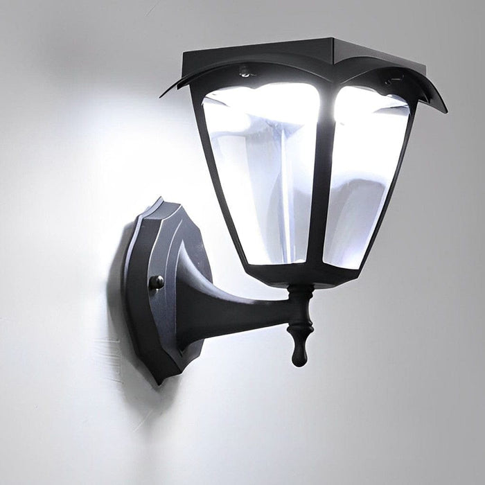 Durable Solar Wall Light with Intelligent Sensor, Fast Charging, Waterproof Die-Cast Aluminum, and High Transmittance PC Lampshade-ErisView-8